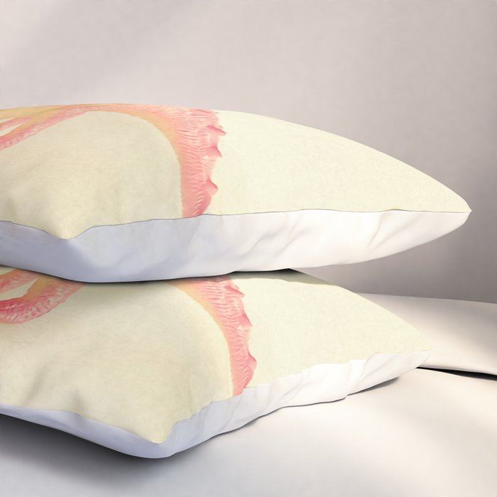 Pink Dinosaur Pillow Sham Gallery Image 3