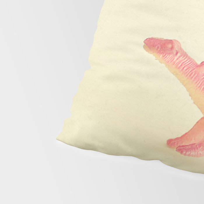 Pink Dinosaur Pillow Sham Gallery Image 4