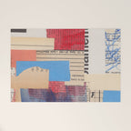 Abstract Mixed Media Collage #2 Welcome Mat Gallery Image 1