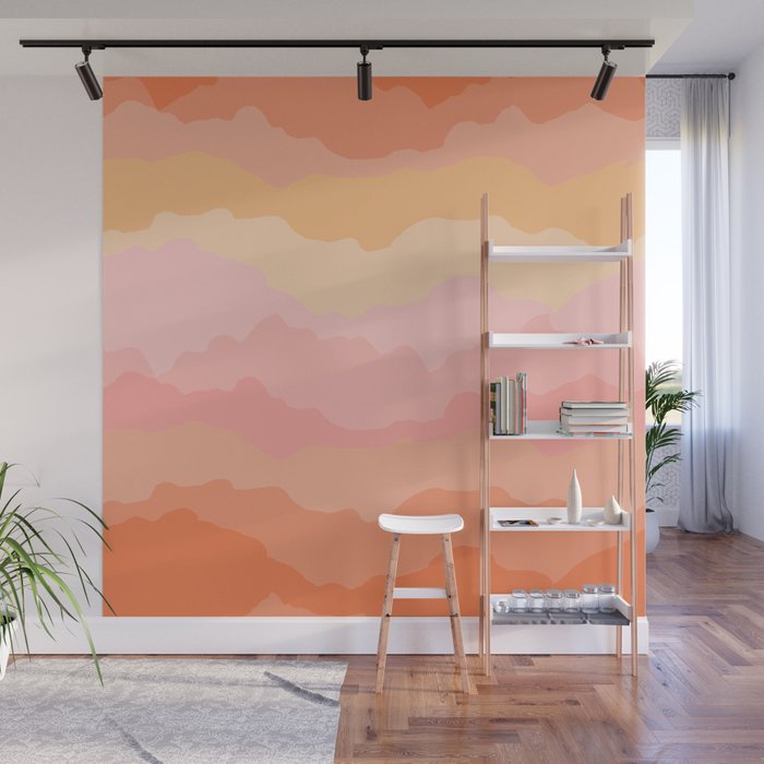 Summer Beach Sunset Sunrise Wall Mural Gallery Image 1