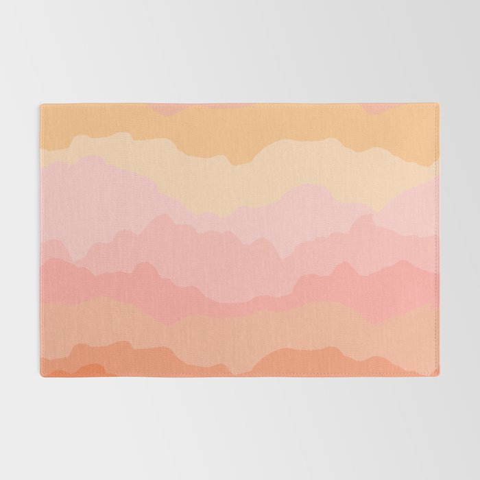 Summer Beach Sunset Sunrise Rug Gallery Image 2