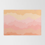 Summer Beach Sunset Sunrise Rug Gallery Image 2