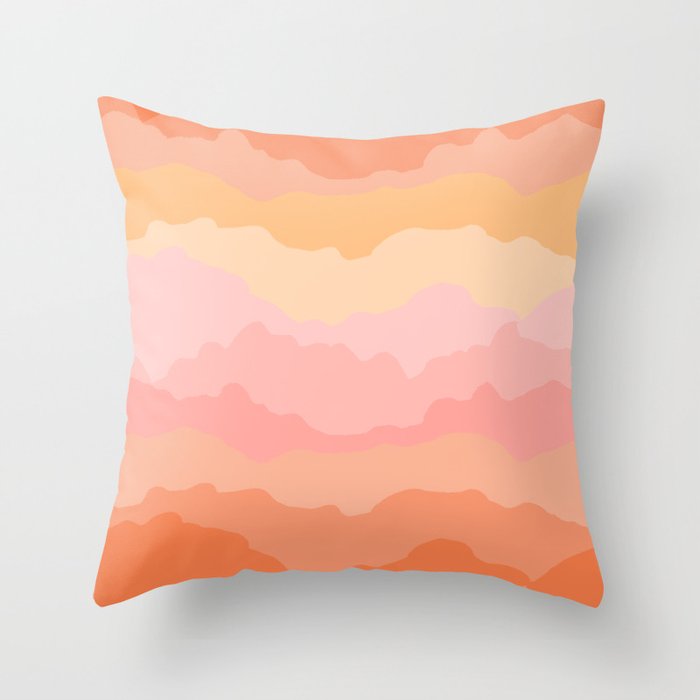 Summer Beach Sunset Sunrise Throw Pillow Gallery Image 6