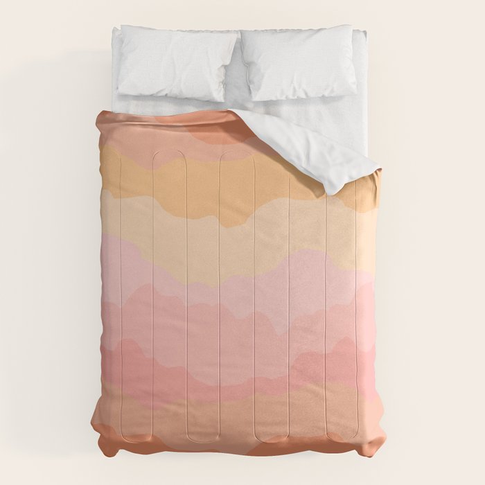 Summer Beach Sunset Sunrise Comforter Gallery Image 1