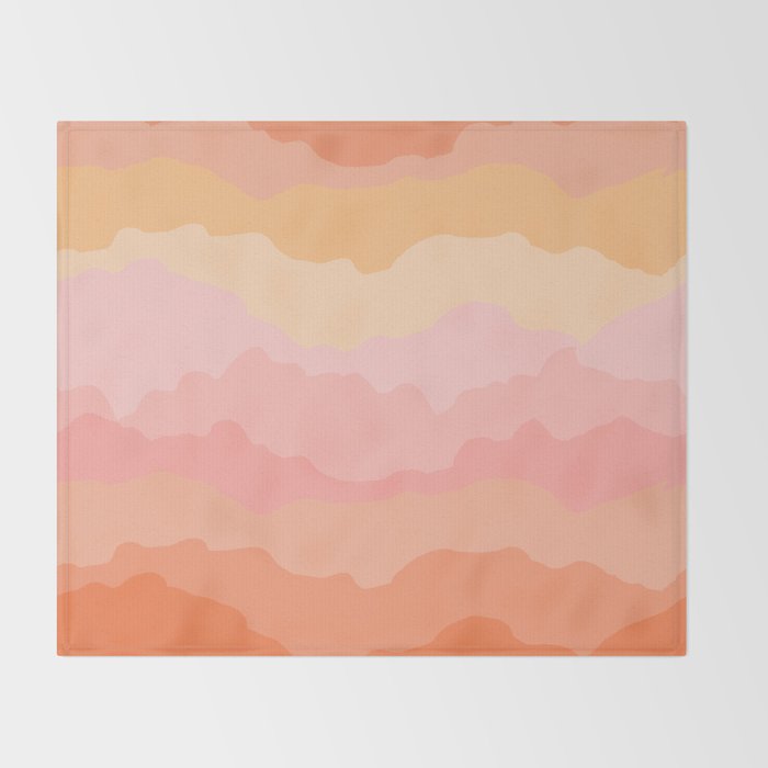 Summer Beach Sunset Sunrise Throw Blanket Gallery Image 2