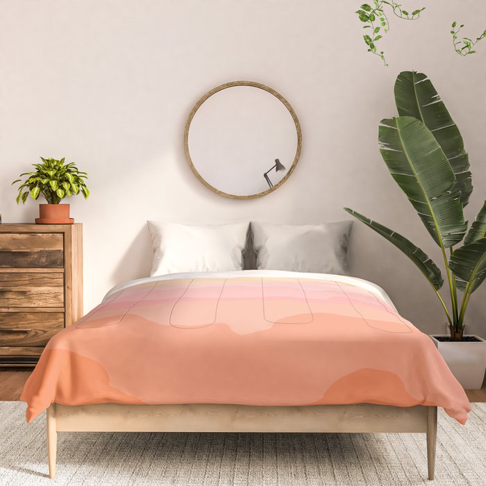 Summer Beach Sunset Sunrise Comforter Gallery Image 3