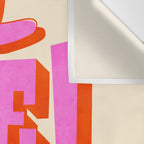 Yee Haw! Fun Cowboy Art Wall Tapestry Gallery Image 3