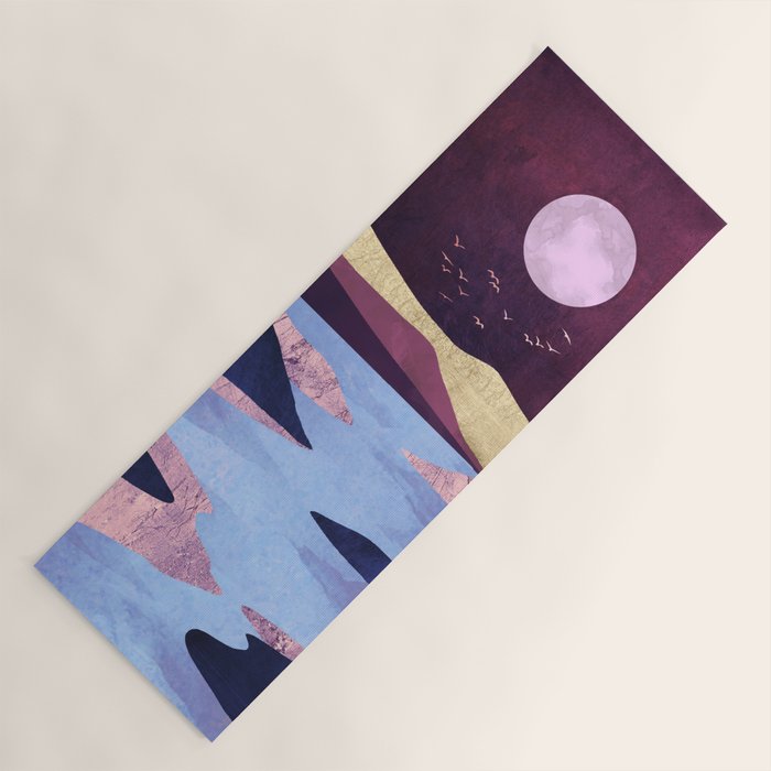 Periwinkle River Yoga Mat Gallery Image 1