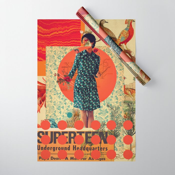 Superteen Wrapping Paper Gallery Image 1