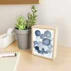 Pebbles Watercolor Abstract Mini Art Print Gallery Image 2