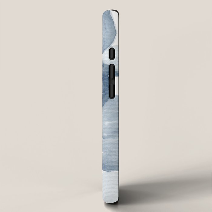Pebbles Watercolor Abstract iPhone Case Gallery Image 2