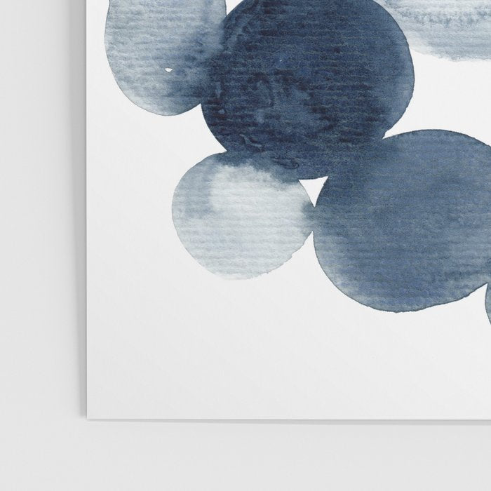 Pebbles Watercolor Abstract Poster Gallery Image 3