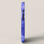 Strawberry Garden in Botanical Blue iPhone Case Gallery Image 2