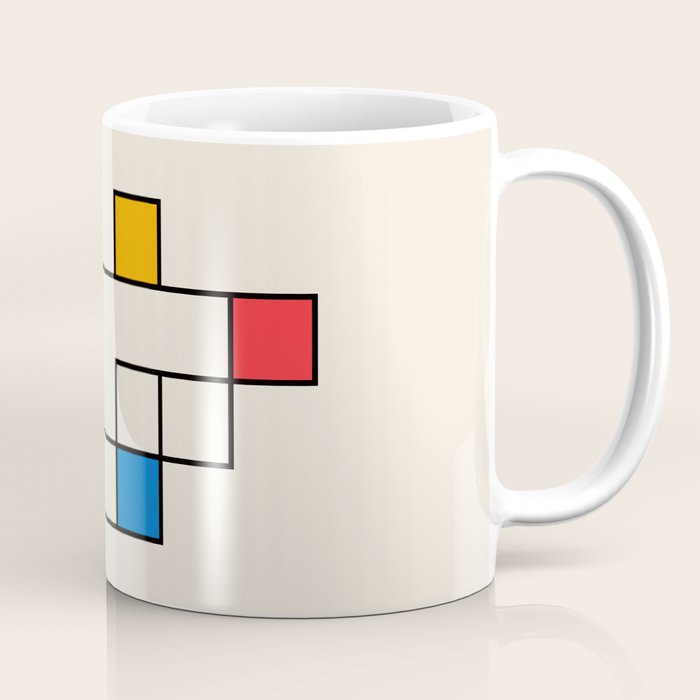 Bauhaus Blocks Coffee Mug Gallery Image 1