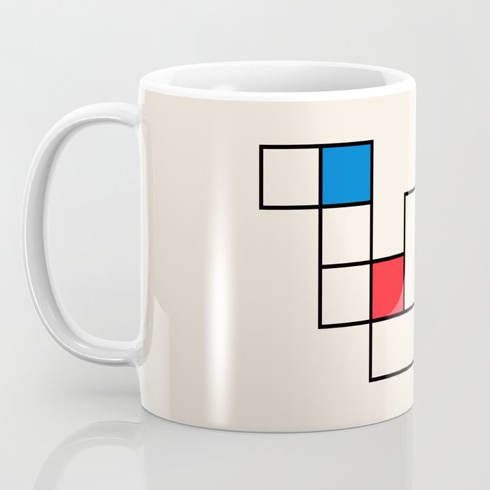 Bauhaus Blocks Coffee Mug Gallery Image 3