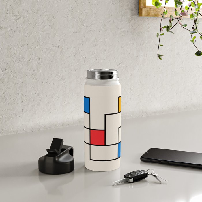 Bauhaus Blocks Water Bottle Gallery Image 4