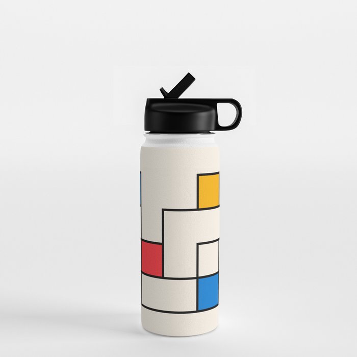 Bauhaus Blocks Water Bottle Gallery Image 1