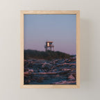 Coastal Tower Mini Art Print Gallery Image 1