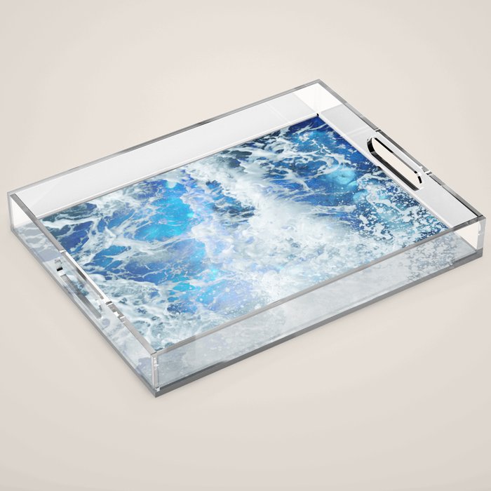 Perfect Sea Waves II Acrylic Tray Gallery Image 1