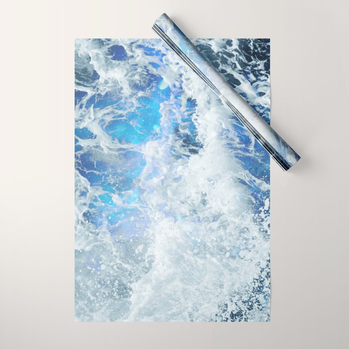 Perfect Sea Waves II Wrapping Paper Gallery Image 1