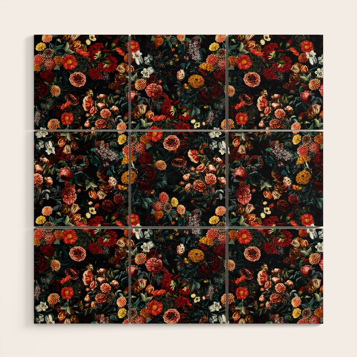 Midnight Garden XXVI Wood Wall Art Gallery Image 1