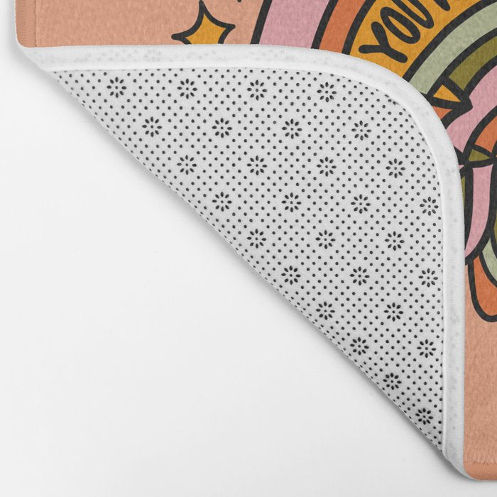 Mushroom Rainbow Bath Mat Gallery Image 2