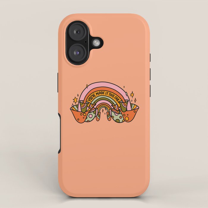 Mushroom Rainbow iPhone Case Gallery Image 1