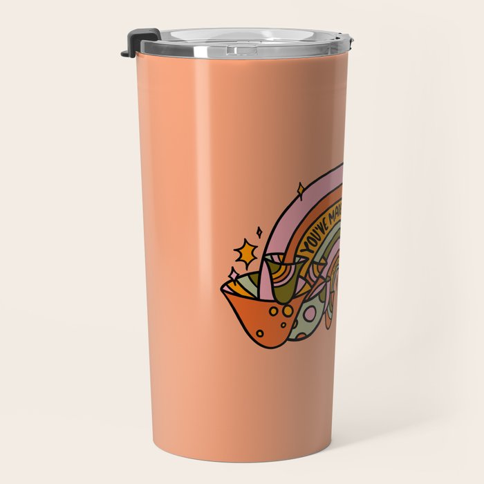 Mushroom Rainbow Travel Mug Gallery Image 3