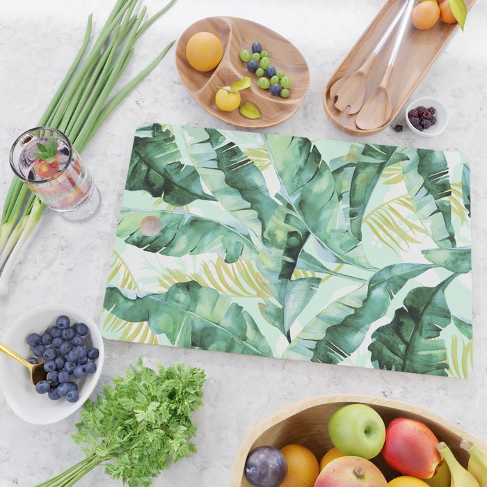 Banana leaf Cutting Board Gallery Image 2