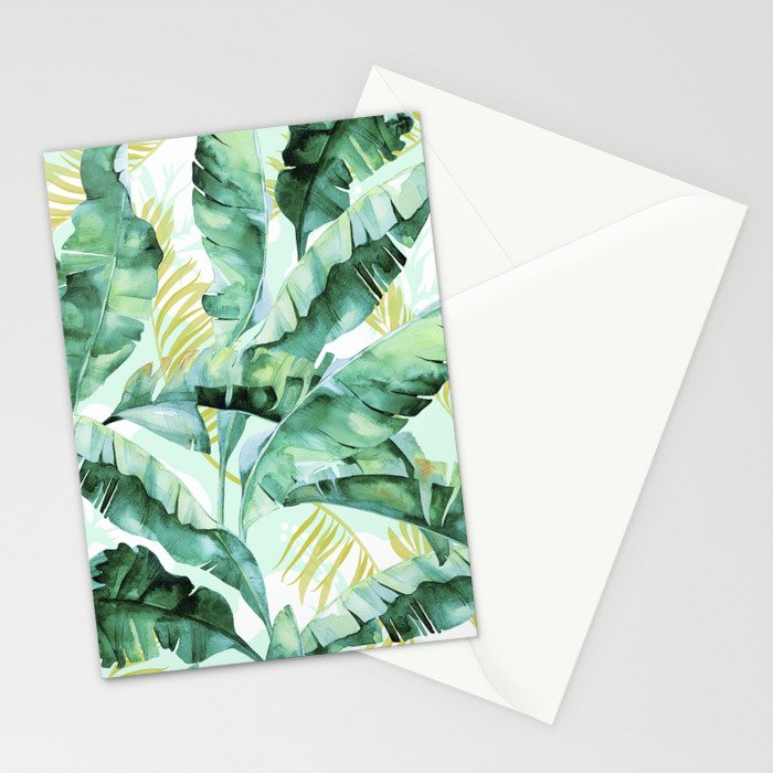 Banana leaf Stationery Card Gallery Image 2
