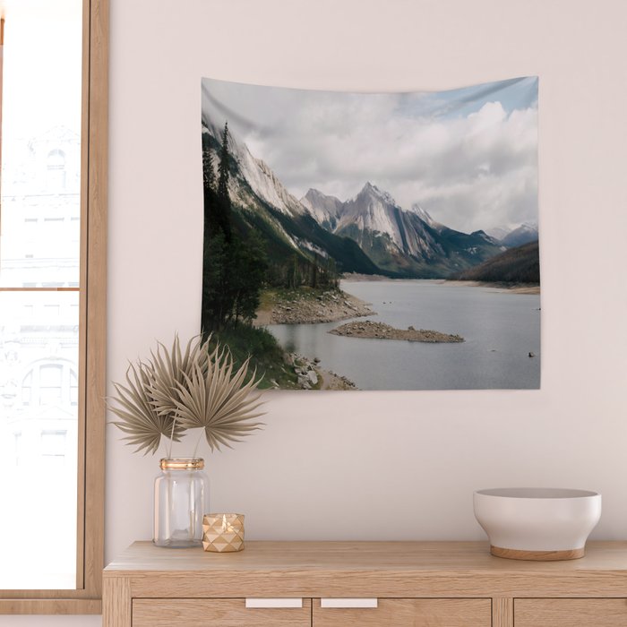 Medicine Lake Wall Tapestry Gallery Image 2