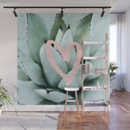 Succulent love Wall Mural Gallery Image 1