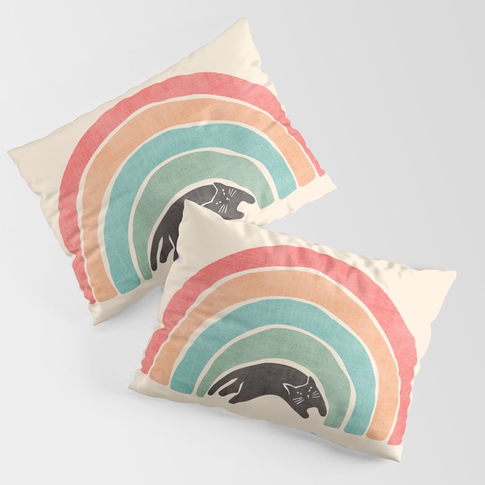 I'ma wittle wainbow Pillow Sham Gallery Image 1