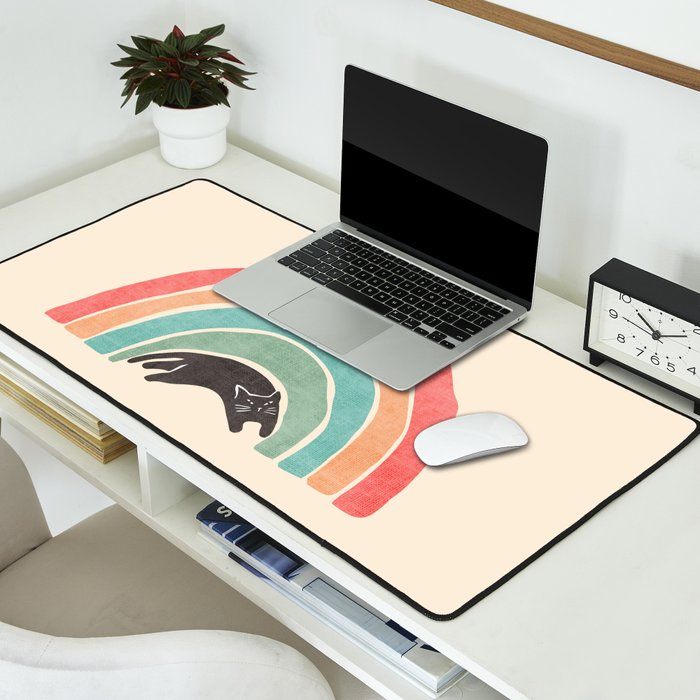 I'ma wittle wainbow Desk Mat Gallery Image 2