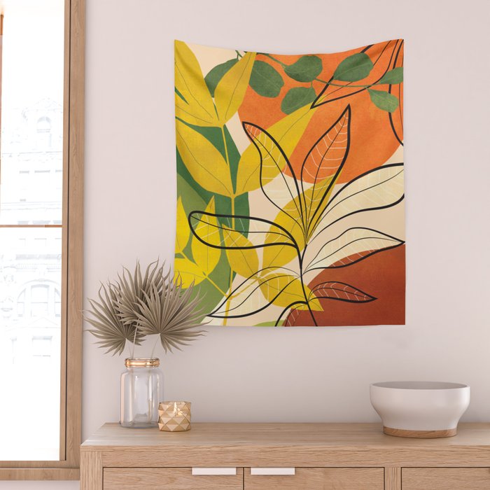 Peaceful Garden Feelings 08 Wall Tapestry Gallery Image 2