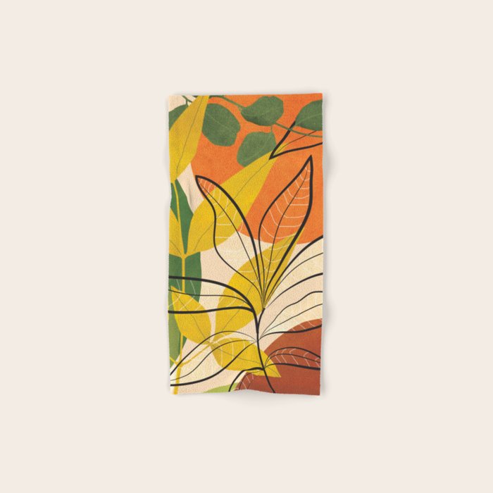 Peaceful Garden Feelings 08 Bath Towel Gallery Image 1