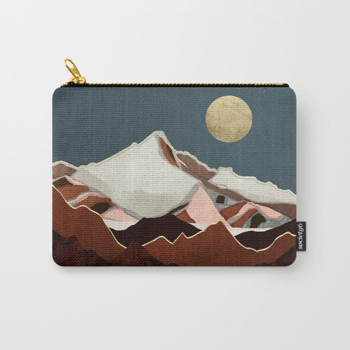 Rustic Mountains Carry All Pouch Gallery Image 1