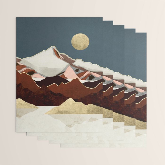 Rustic Mountains Wrapping Paper Gallery Image 3