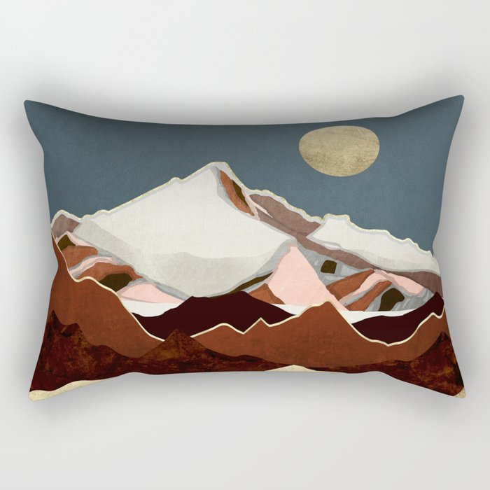Rustic Mountains Rectangular Pillow Gallery Image 2