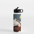 Rustic Mountains Water Bottle Gallery Image 1