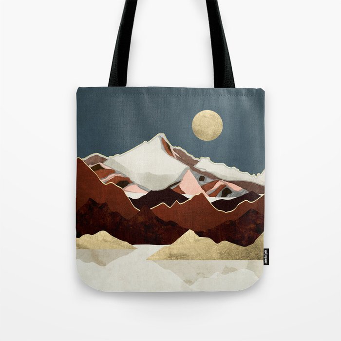 Rustic Mountains Tote Bag Gallery Image 1