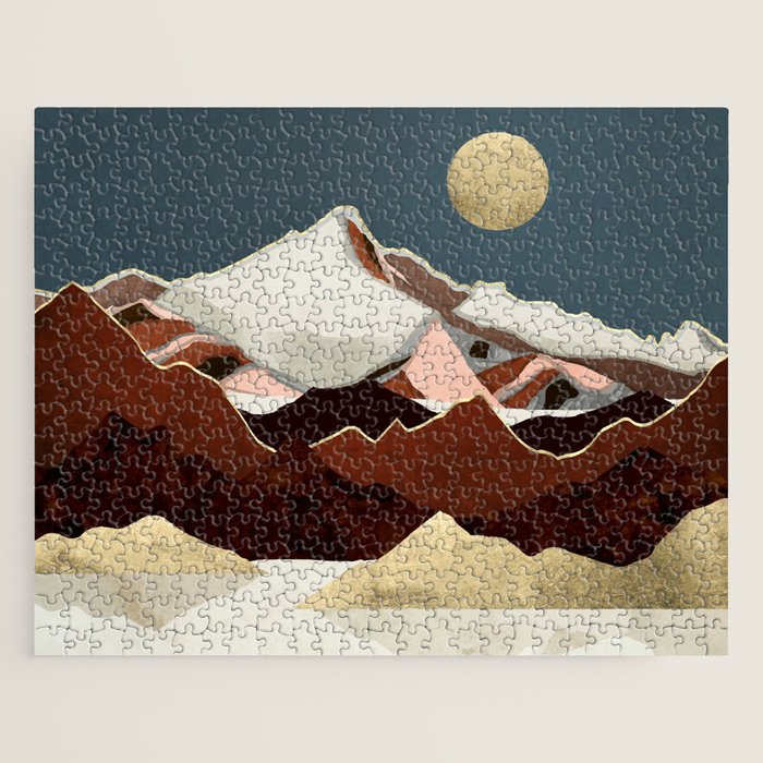 Rustic Mountains Jigsaw Puzzle Gallery Image 1