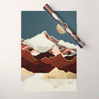 Rustic Mountains Wrapping Paper Gallery Image 1