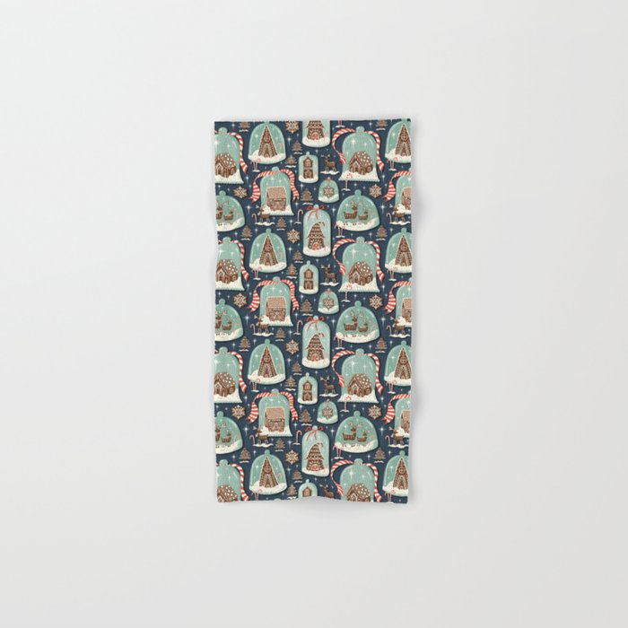 Gingerbread Village Bath Towel Gallery Image 1