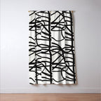 Japandi Minimal Marker Shapes Window Curtain Gallery Image 3