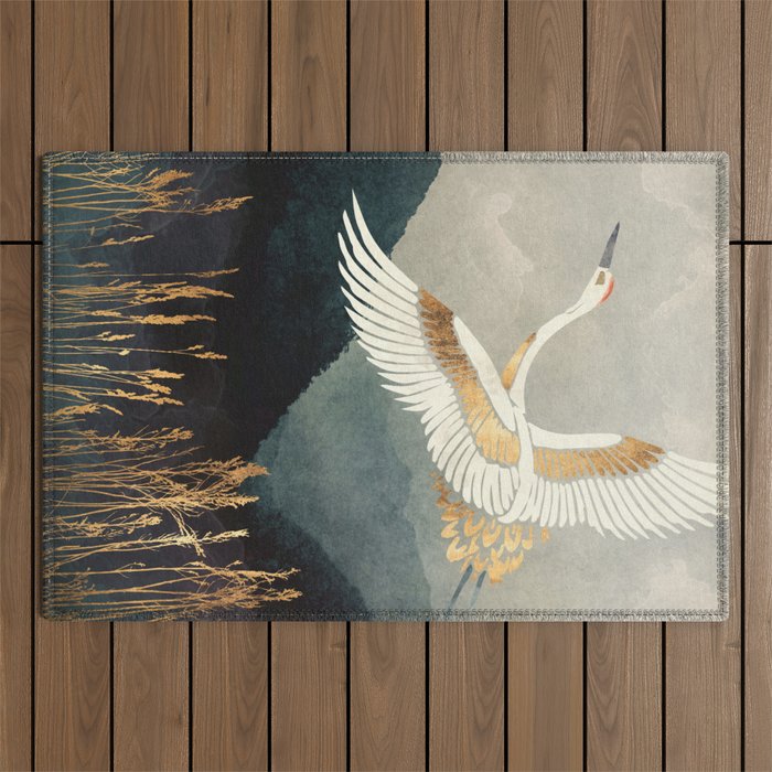 Elegant Flight Outdoor Rug Gallery Image 1