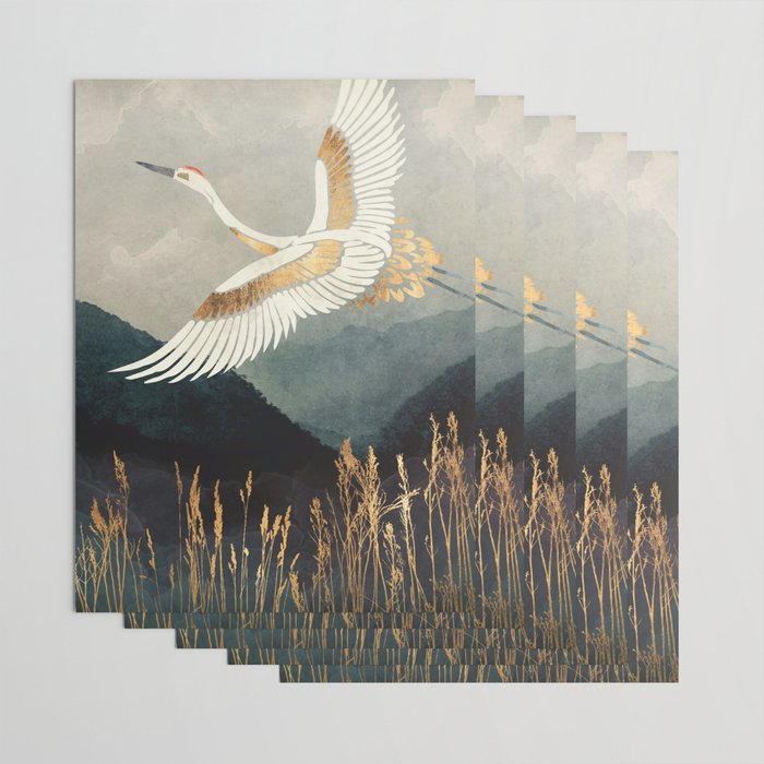 Elegant Flight Wrapping Paper Gallery Image 3