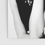 Audrey Hepburn Portrait, Black and White Vintage Art  Poster Gallery Image 3