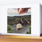 Lake afternoon tea II - Teabag Wall Mural Gallery Image 2