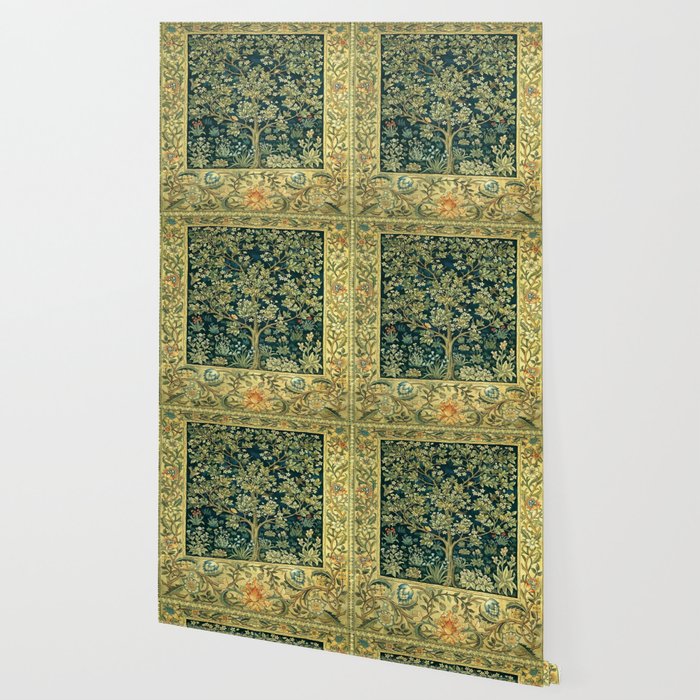William Morris Tree Of Life Wallpaper Gallery Image 2